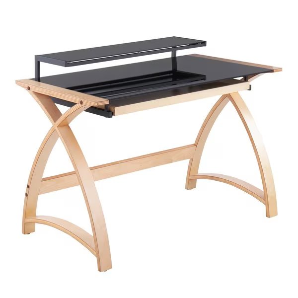 Bentley Office Desk, Lumisource, Mfr#: OFD-BENTLEY NABK